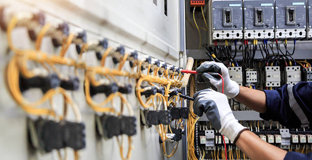 Professional Electrician technician working in Center Point, AL
